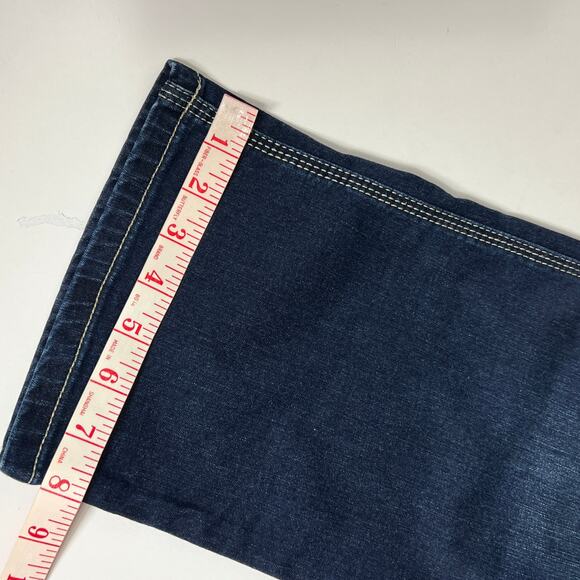 Chico's So Lifting Crop Dark Wash Stretch Denim Jeans Size 16 - Picture 7 of 11